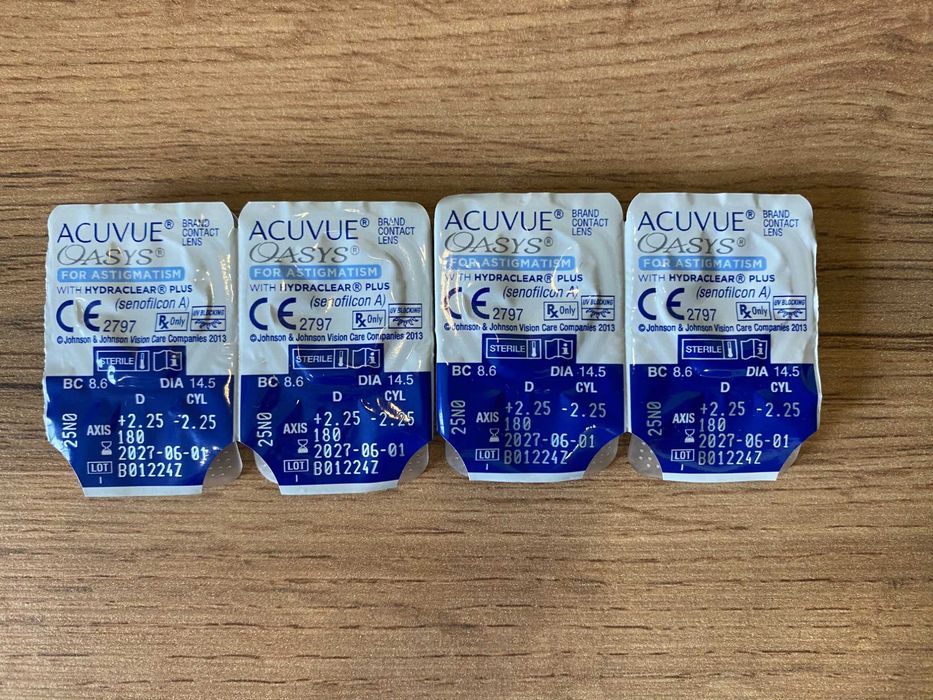Линзы ACUVUE OASYS for astigmatism