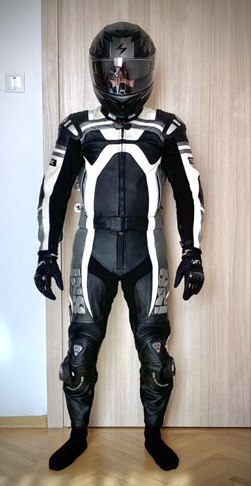 Costum moto piele IXS marimea XS-S
