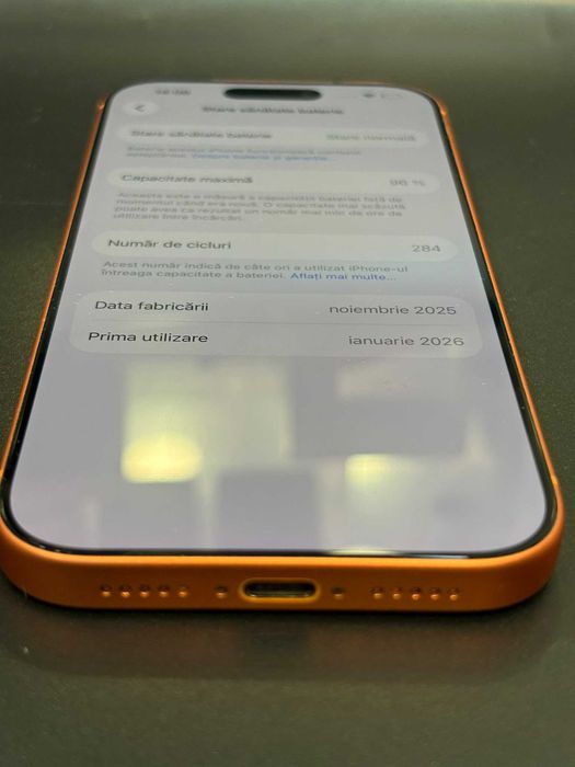 HOPE AMANET P8 Iphone 17 Pro 256 Gb 96% Baterie 284 cicluri