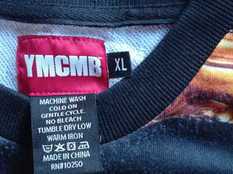 XL Чисто Нова Мъжка Блуза YMCMB LOGO SWEATSHIRT Lil Wayne