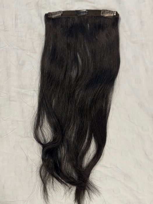 Естествена черна коса