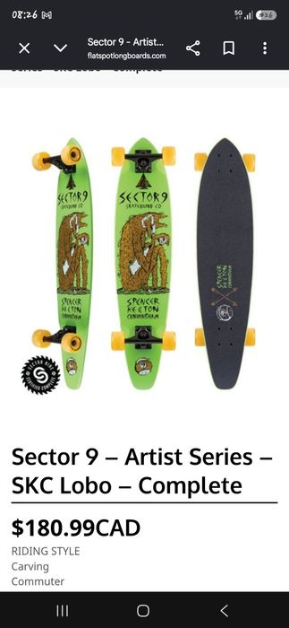 Vănd skateboard Seetor 9