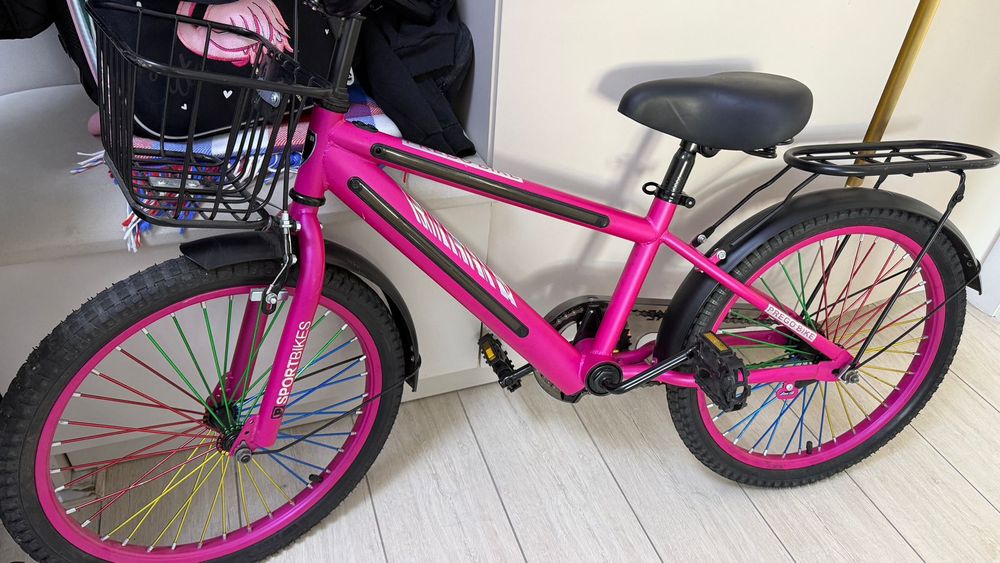 Продам  детский ведосипед для девочек.