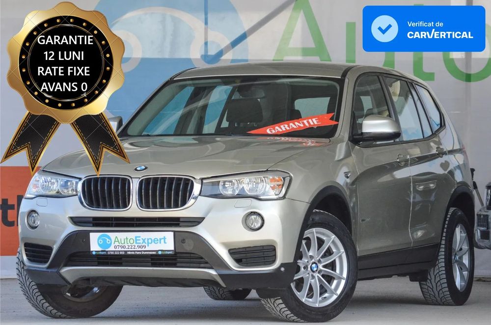 BMW X3 2015 BMW X3 xDrive20d Advantage 2.0 Diesel/Rate Fixe/Avans 0/Garantie