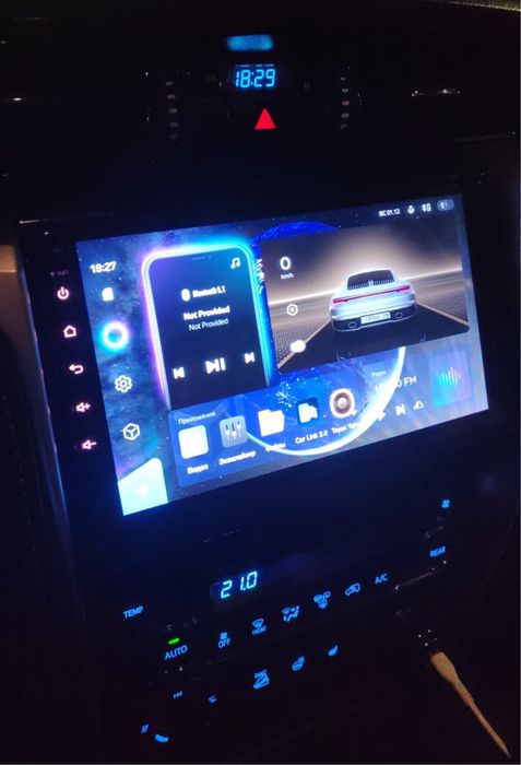 Teyes cc3l 9’ с рамкой для fortuner toyota