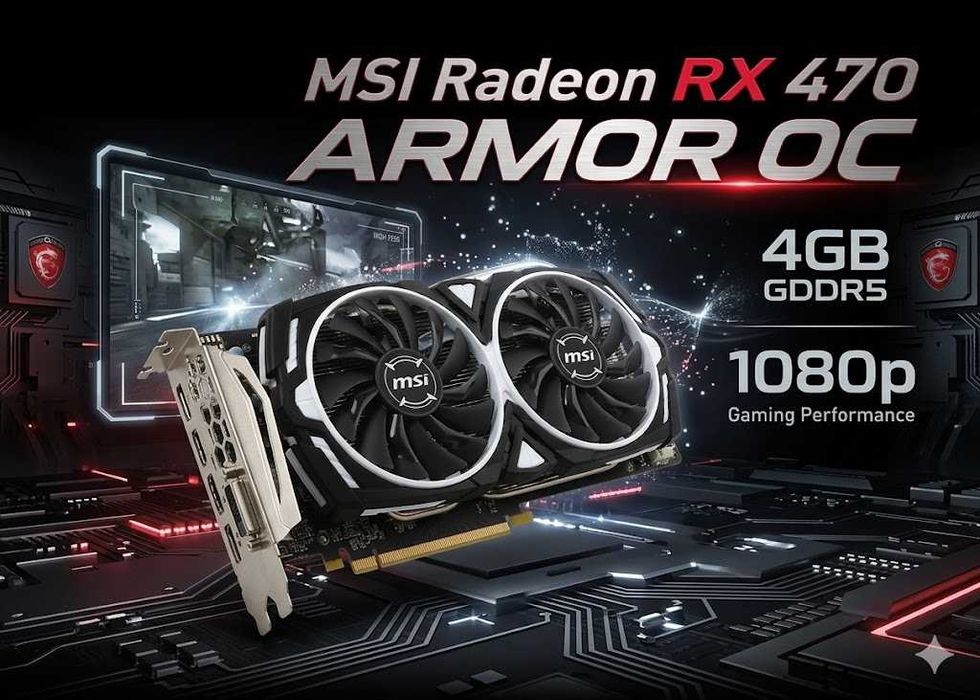 Radeon RX 470 ARMOR 4G OC
