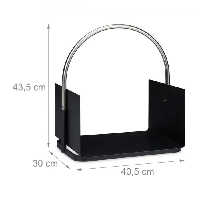 Кошница за дърва Relaxdays