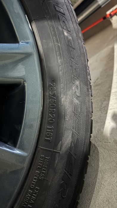 285/50/R20 с дисками от Lexus 570
