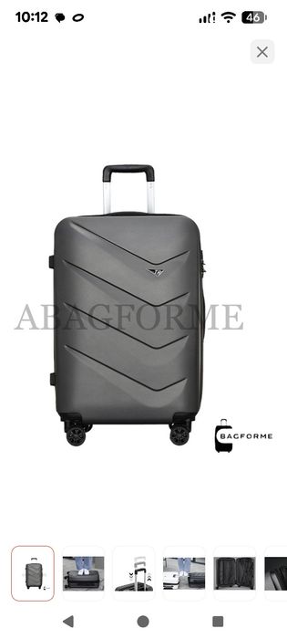 Новый чемодан в упаковке, размер 70*45*30