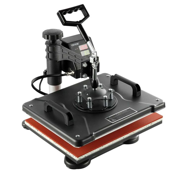 Професионална 8-в-1 термопреса за тениски, чаши, шапки и чинии