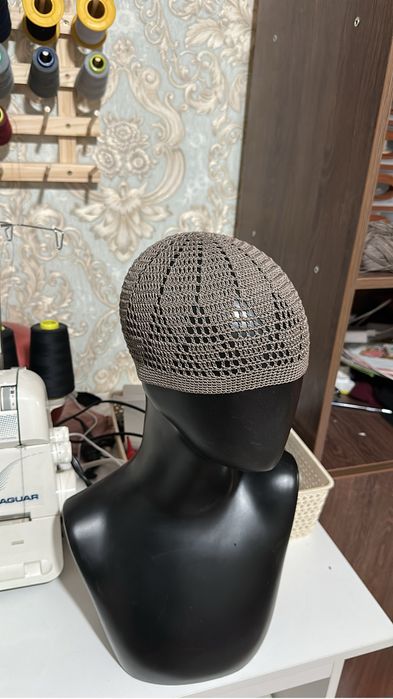 Вязаная тюбетейка/тақия