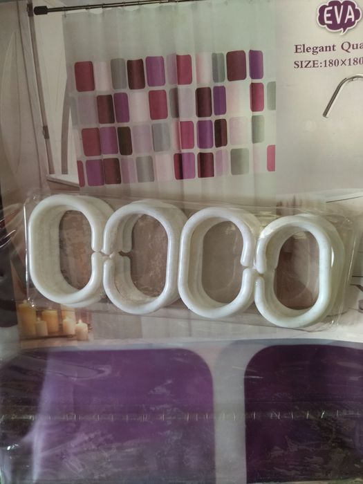 Шторы для душа, размер 180х180