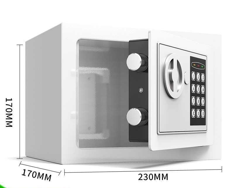 Smart seyf – WiFi сейф с отпечатком пальца, пароль+ключ, сигнализация