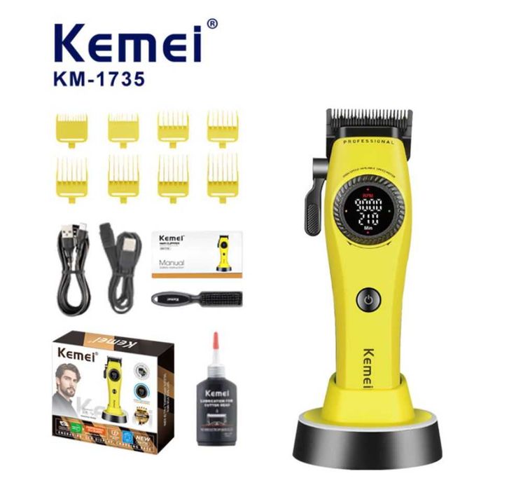 Професионална машинка за подстригване Kemei KM-1735