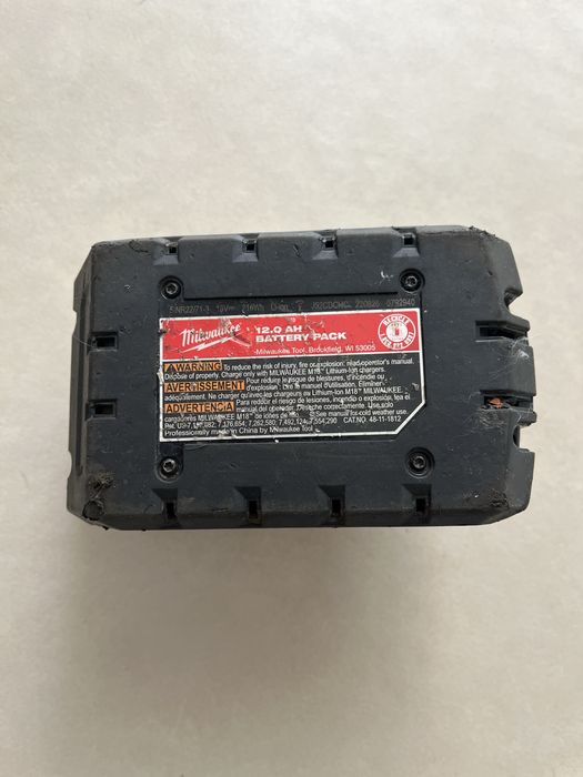Acumulator Milwaukee 18V 12Ah