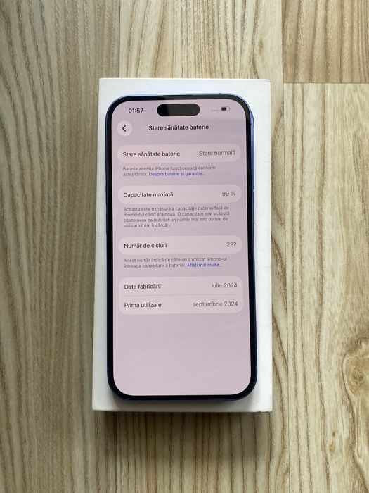 iPhone 16 Blue , ca NOU