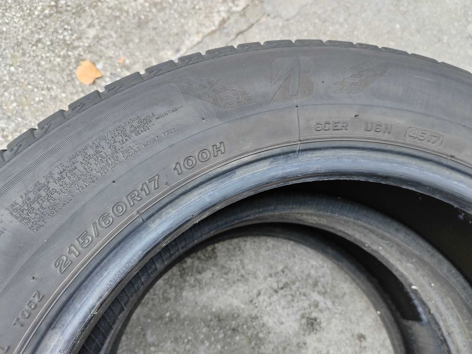 215/60/17 2бр.Bridgestone Летни гуми