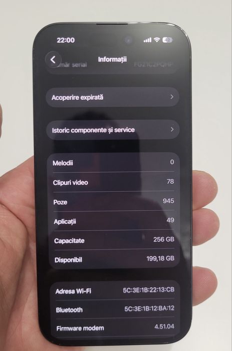 Iphone 14 pro 256gb impecabil