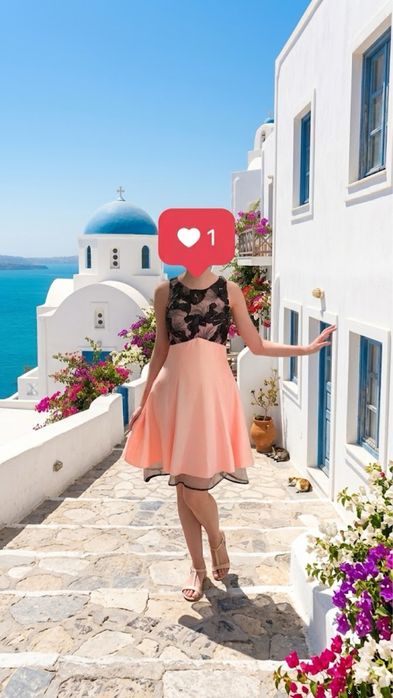 Шикарное нарядное платье