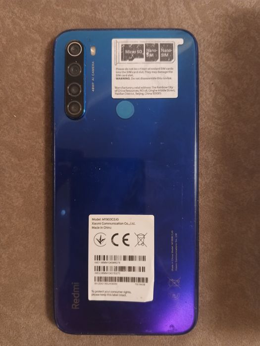 Продам телефон Redmi note 8