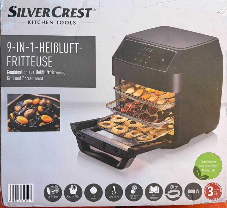 Fripteuza cu aer cald