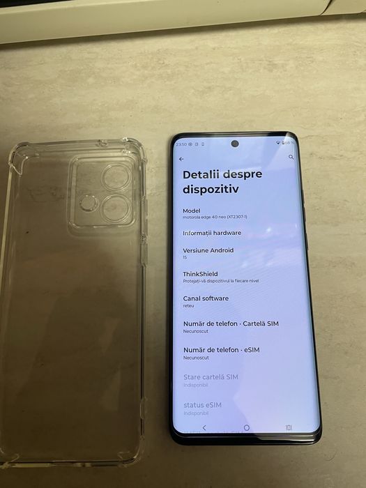 Motorola Edge 40 Neo, Dual SIM, 256GB, 12GB RAM, 5G, Caneel Bay