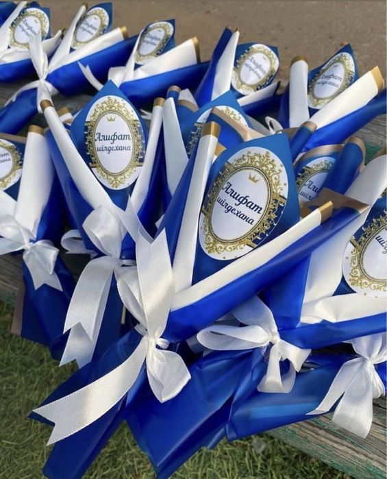 Тойбастар Бонбоньерки из маршмеллоу есть Kaspi red