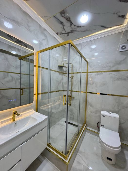 Себзар. Новостройка.  3/10/11.  2с/у.  Евро квартира 78 м2