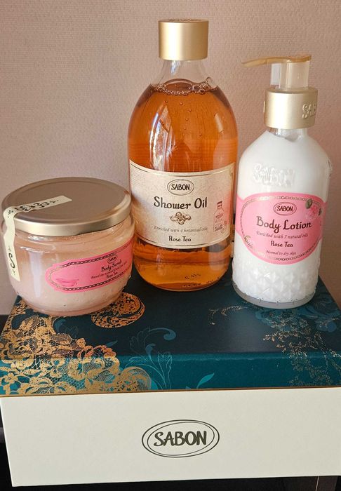 "Sabon" козметичен комплект от 3 части