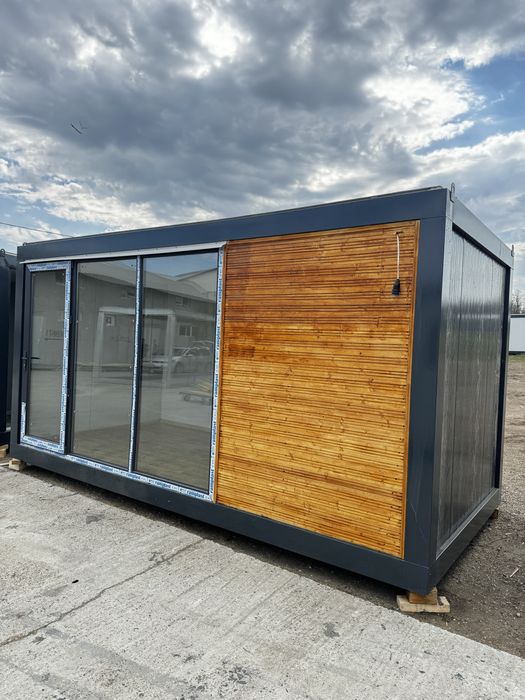Soluție simplă pentru birou sau magazin – container modular – Ilfov