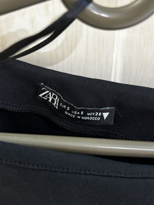 Черное платье ZARA