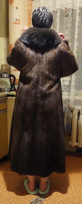 Шуба нутрия тропеция