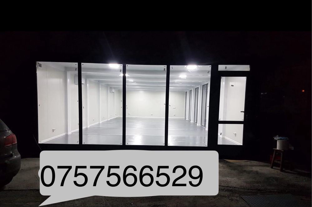 Realizez containere pe comanda pentru birouri spati comerciale depozit