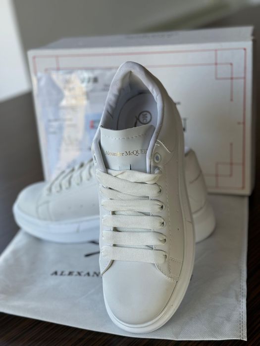 Adidasi Alexander McQueen Full White