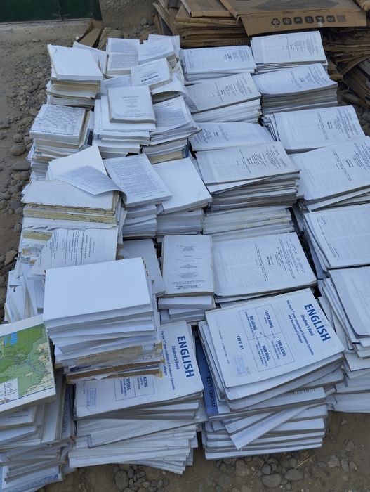 Maklatura  Karton макалатураа,Oq qogʻoz,daftar,kitob a4 list,metallom