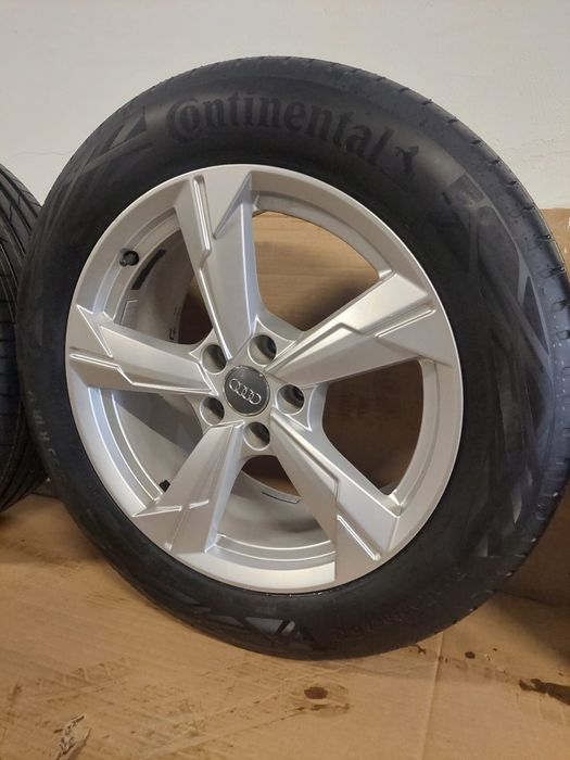 Jante Audi A6 C8 A4 Q3 Q5 pe 18 originale cu anvelope noi dot 2025