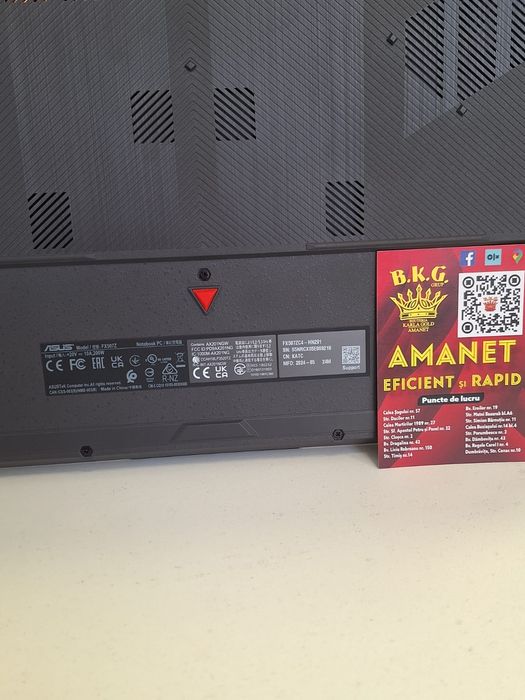 Asus Tuf Gaming F15 Amanet BKG