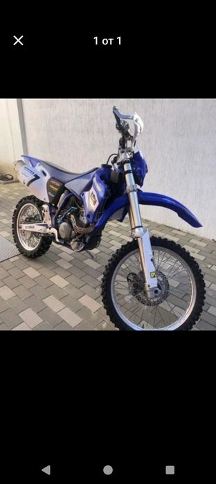 Yamaha WR 250f на части