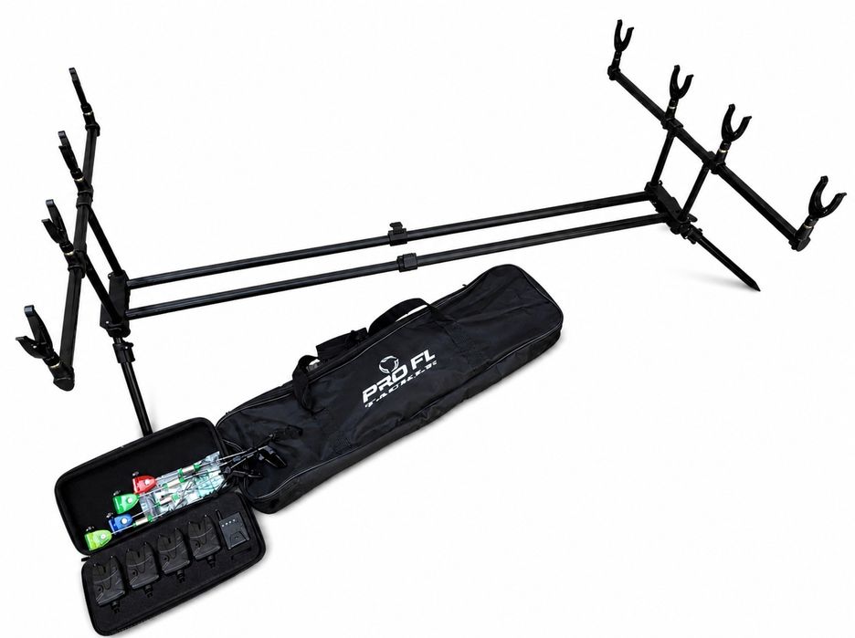 Rod pod (Duo Pod) PRO FL157 full echipat cu 4 avertizori cu STATIE si 4 swingere