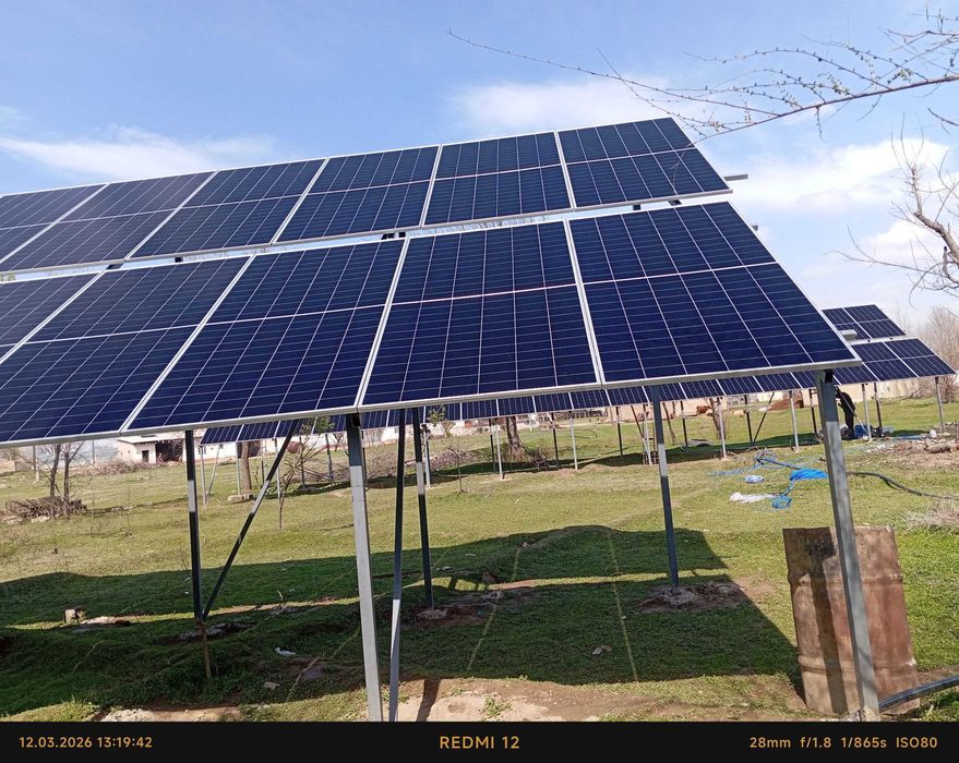 Quyosh Panellari O,rnatamiz