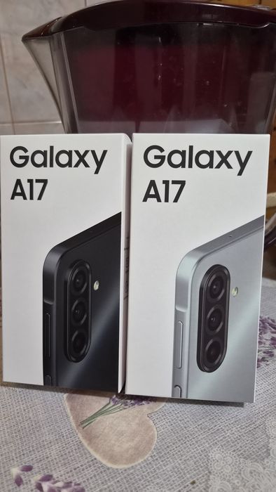 Samsung A17 nou,negru,gri