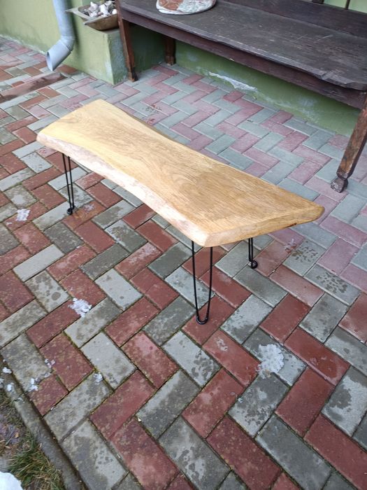 Masa cafea stejar și paltin