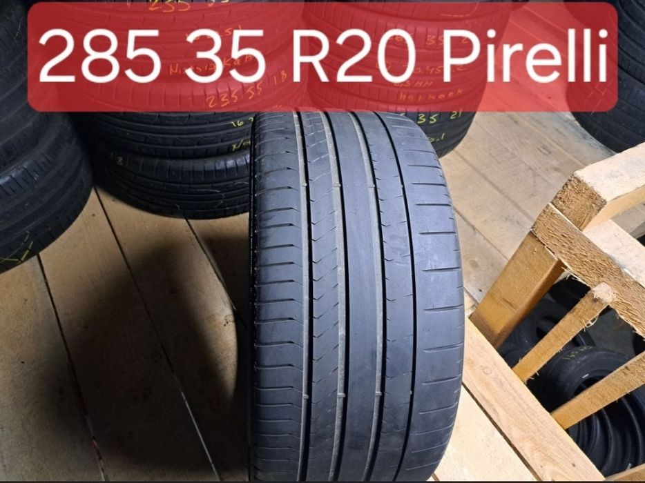 Anvelope desperecheate 285/35 R20 Pirelli și 255/40 R20 Continental