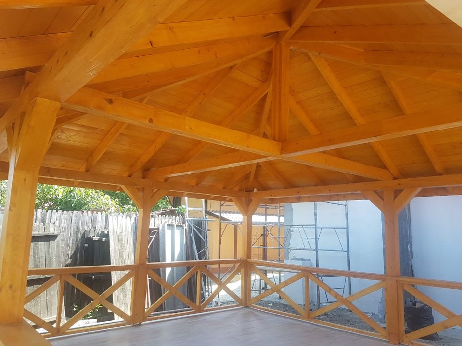 Foișor din lemn -pergole.