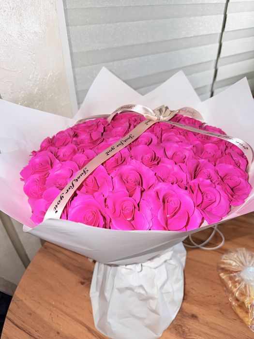 Мыльные розы 65шт новые