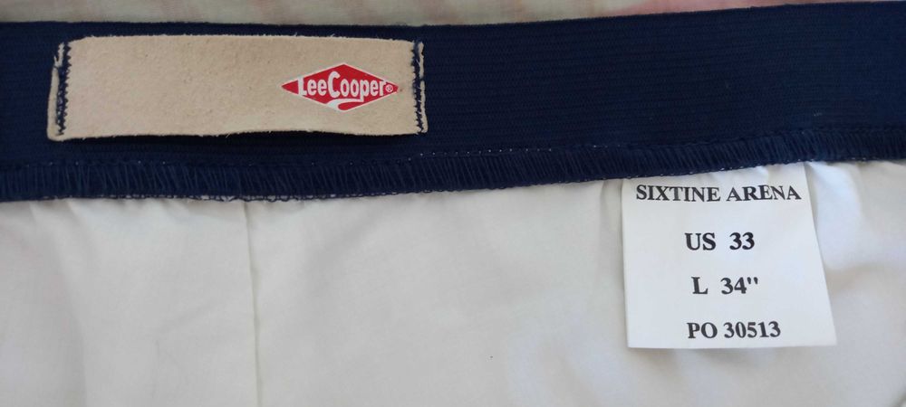 Pantalon dama LEE COOPER- original -BUMBAC -dublura interior -3 buzunare fata- 2 în spate -7 Poze