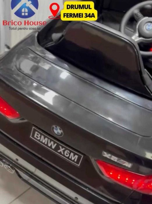 BMW X6 - BLACK - Masină copii cu baterie