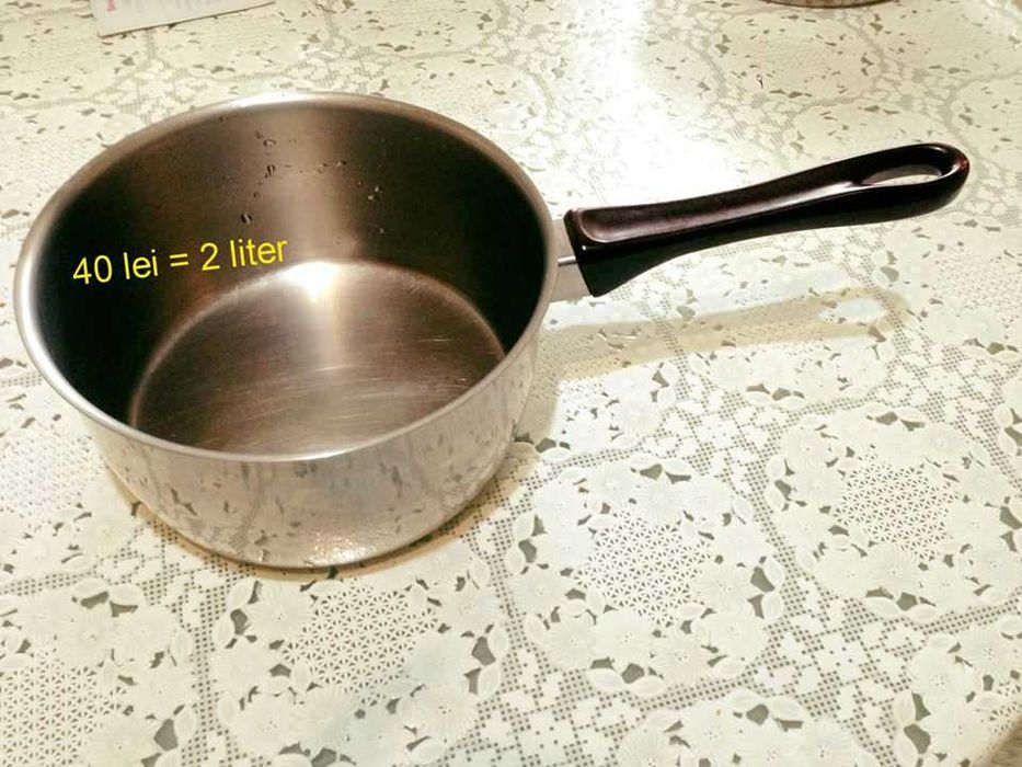 Cratita  inox  .