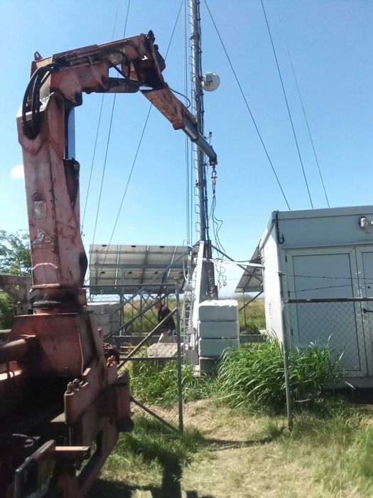 Услуги.Камион с кран,Багери и Самосвали,Автокран 40метра.