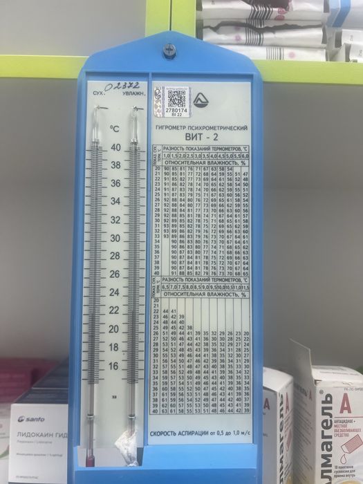 Гигрометры психрометрические